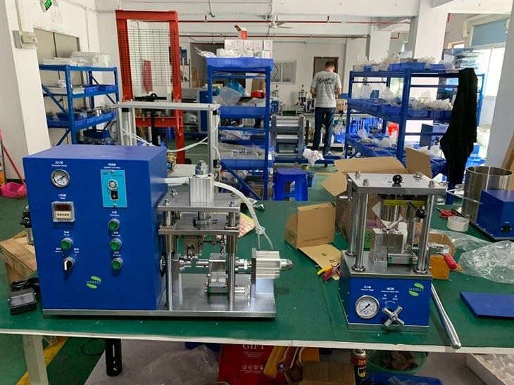 cylindrical battery grooving machine